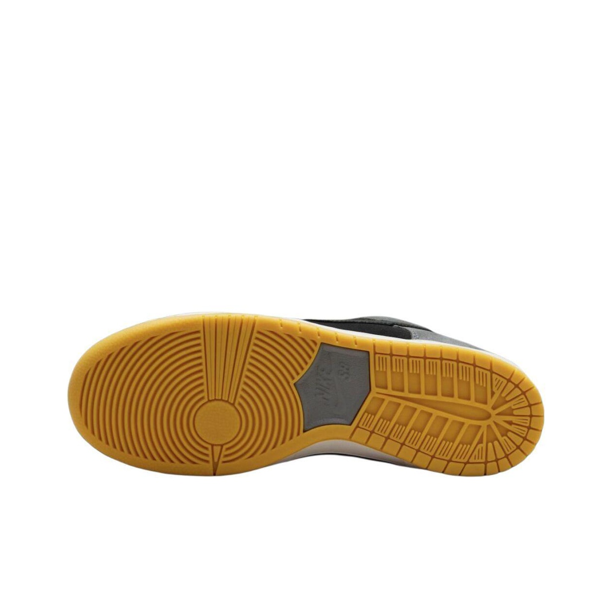 Nike Dunk SB противоскользящая устойчивая к истиранию низкий топ скейтборд обувь унисекс серый черный
