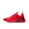 Nike Air Max 270 Амортизация Дышащий Отскок Низкий Верх Резина Беговые кроссовки Унисекс Китайский Красный