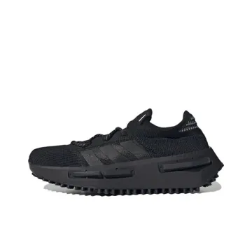 adidas gazelle silver green womens Adidas NMD_R1 Primeblue Black/Black/Black main image 1