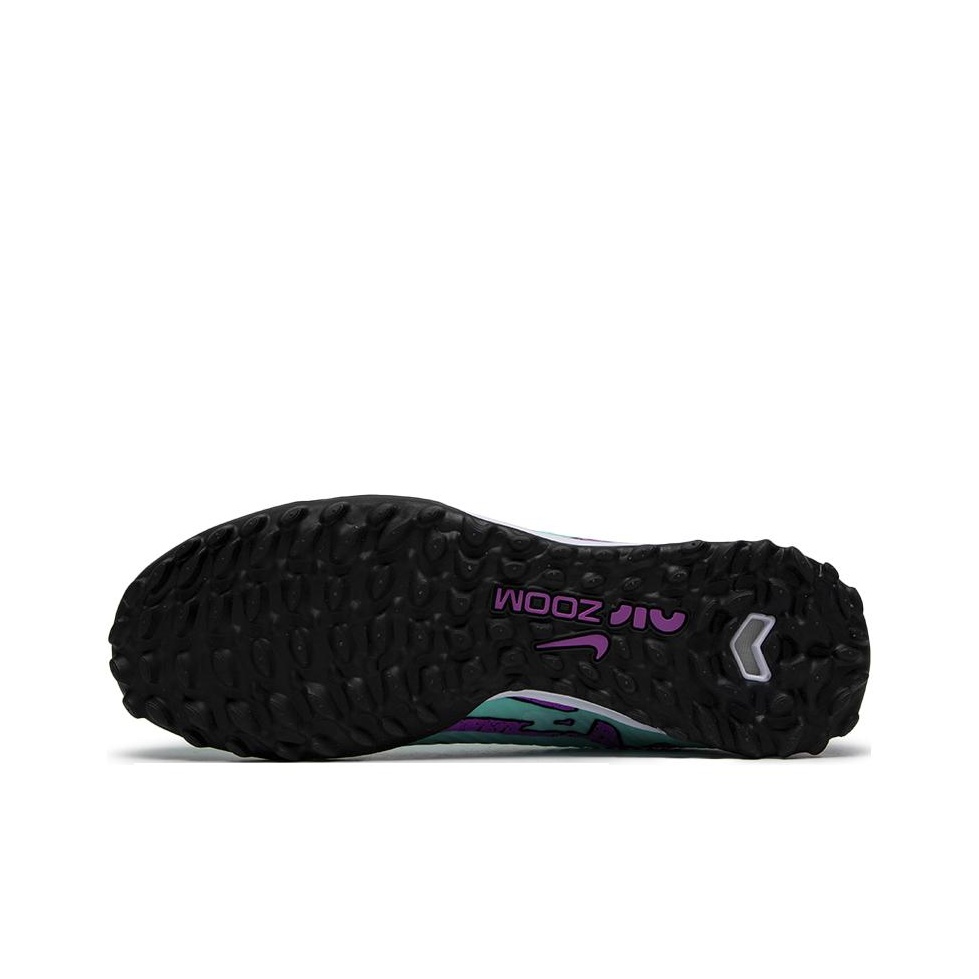 Nike Mercurial Superfly 9 tf Шипы Футбольные бутсы Мужские Циановые