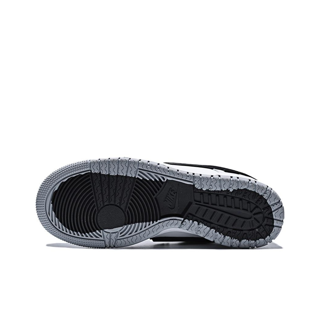 Nike Dunk кожа низкий топ скейтборд обувь мужская светло-серый белый