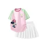 Dile Play K Green Pink+Solid Color White  
Дайле Плей К Зеленый Розовый+Однотонный Белый