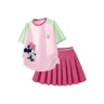 Dile Play K Green Pink+Solid Color Pink Red