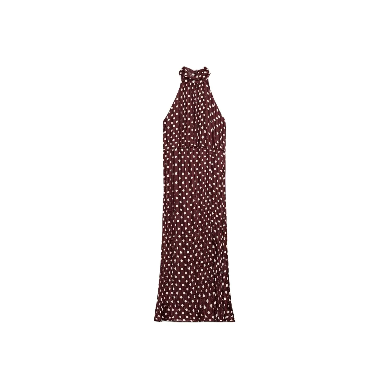 sandro joana belted pleated-hem dress Sandro Joana Belted Pleated Hem Dress