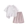 M Ленты K Нежный Персиковый Розовый + Однотонный Нежный Персиковый Розовый