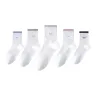 [5 Pack] Светло-серый + хаки + розовый + фиолетовый + черный