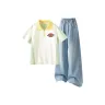 Standard Size K Vanilla Green + Solid Color Denim Light Blue  
Стандартный размер K Ваниль Зеленый + Однотонный Деним Светло-Синий