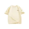 [100% cotton] Молоко Белый (Очаровательный и Милый Стиль ПЭТ (PET) Логотип на груди)
