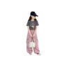 Gray T-Shirt + Pink Pants  
Серый топ + Розовые штаны