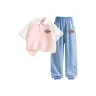 Standard Size K Pink White + Standard Size K Denim Light Blue  
Стандартный размер K Розовый Белый + Стандартный размер K Джинсовый Светло-Синий