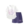 M Double Color Knot White + M Double Color Knot Right Side Plum Purple  
M Двойной Цвет Узел Белый + M Двойной Цвет Узел Правая сторона Сливовый Фиолетовый