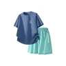 ML Star Logo K Indigo + Solid Color Mint Green