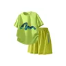 Matcha Green + Solid Color Camellia Green