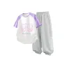 Double Color Knot Purple White + Double Color Knot Misty Mountain Gray  
Двойной цвет, узел, фиолетовый, белый + двойной цвет, узел, туманная гора, серый