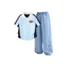 Standard Size K Deep Sea Blue + Solid Color Denim Light Blue  
Стандартный размер K Глубокий морской синий + Однотонный деним светло-голубой