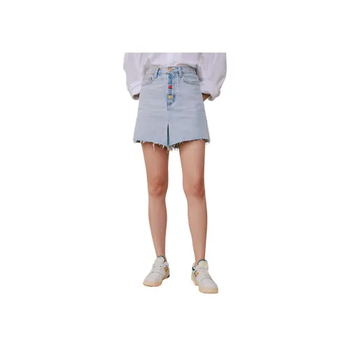 Hey Joanie Светло-синие Женские Джинсовые Шорты