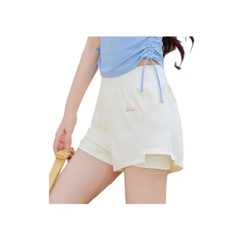 Барби Свет Молочный Кофейный Женские Шорты для Йоги