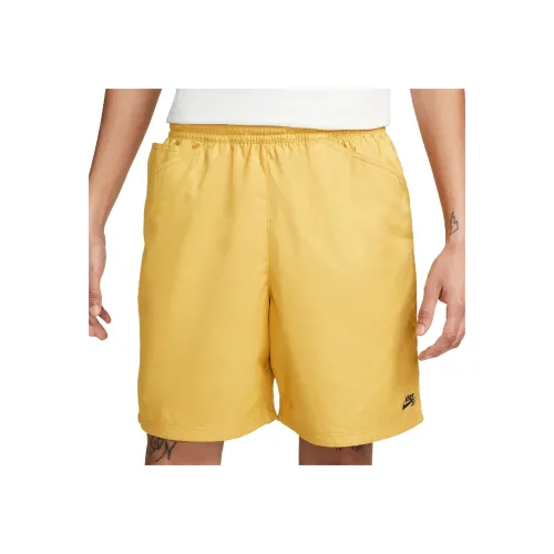 Nike SS22 Nike SB Skate Chino Шорты Спортивные шорты Мужской Желтый