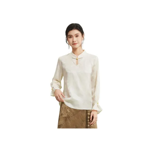 JINJU Реглан-рукав Т-рубашка Женская