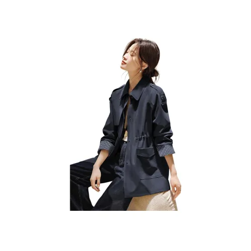 Mo Han Yi Mei Тренчкот Женские