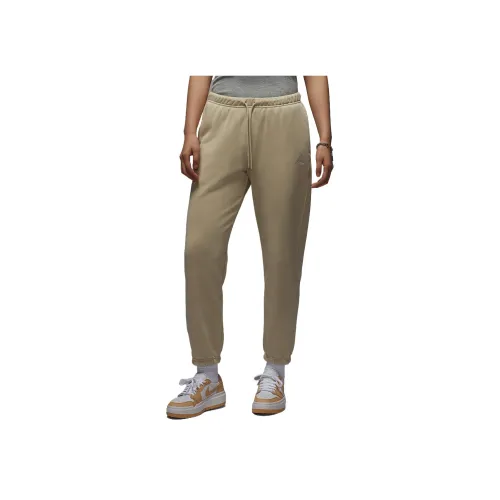 Jordan Brooklyn Fleece Желтый Женские Повседневные Брюки