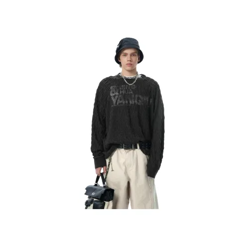 JHYQ Черный Унисекс T-рубашки