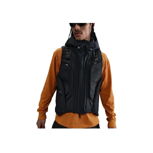 Nike ISPA SS25 Жилет Унисекс Черный Черный Железо Серый