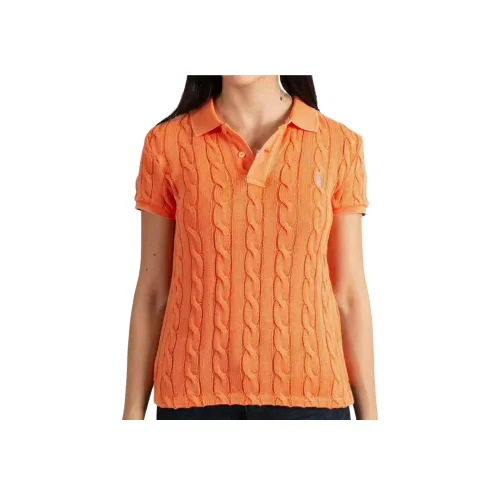 Polo Ralph Lauren Поло Женские Оранжевые