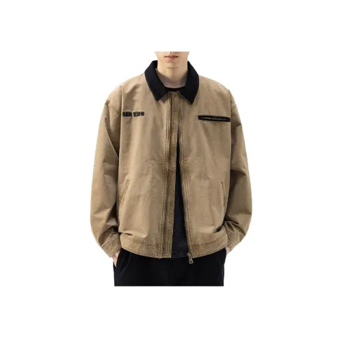 BANKONGSHAN Хаки Унисекс Куртки