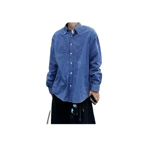Masongarments Синие Унисекс Рубашки