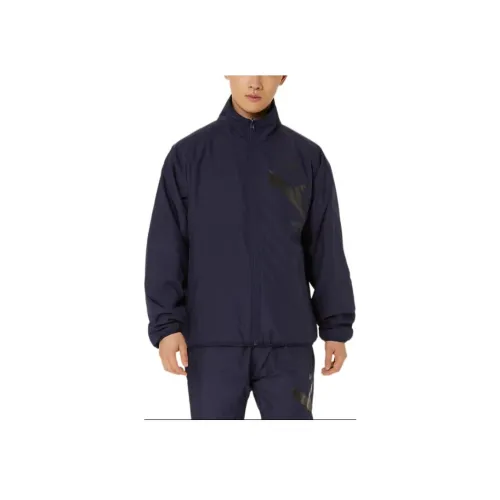 Asics AIM TRG Break Through Куртки Пальто Унисекс Midnight