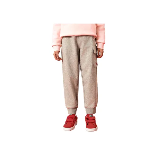 Подростки PUMA Вязаные Тренировочные Штаны Sportstyle Collection Pants SS25 CNY Cargo Вязаная Модель Светлый Фотиния Серый