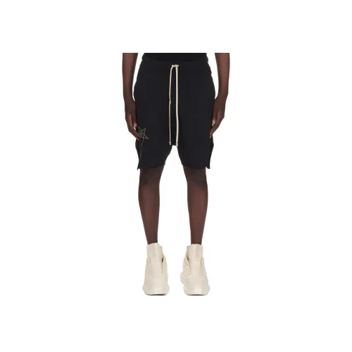 RICK OWENS совместный бренд Champion Co Branded Edition Черные мужские повседневные шорты