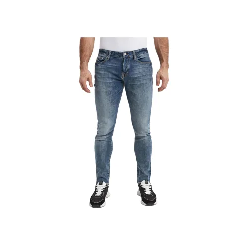 ARMANI EXCHANGEAE Джинсы Мужские Небесно-Синий