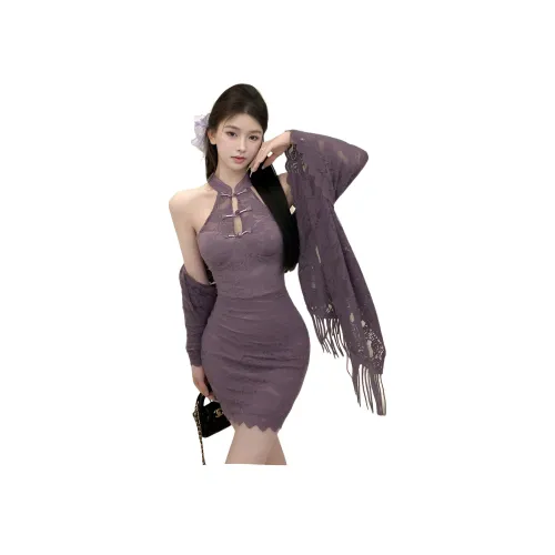 MTHE Фиолетовый Женские Комплекты с Юбкой