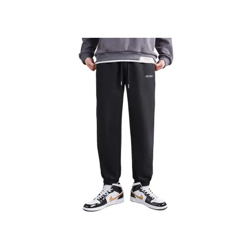 Tonlion Повседневные брюки Мужские Черные