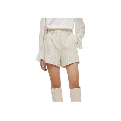 GOELIA Повседневные шорты женские бежевый