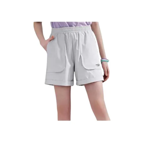 KAPPA SS21 Повседневные шорты Женские Noble Серый Белый
