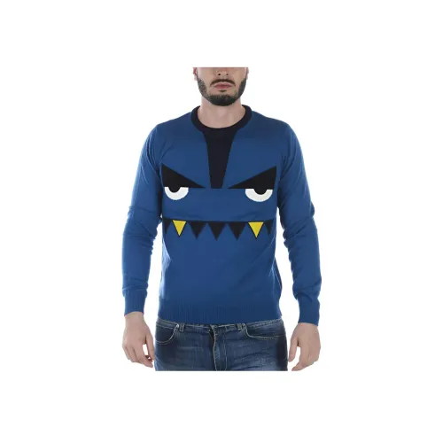 FENDI Синие Мужские Свитера