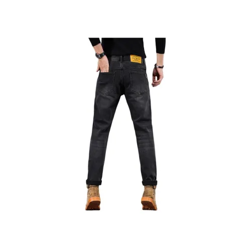 ZENGZHI Джинсы Облегающий крой Прямой крой Унисекс