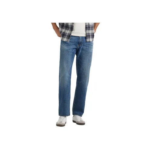 Lee совместный бренд модель Medium Blue Мужские Джинсы