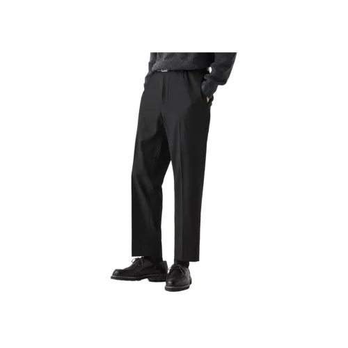 UNIQLO Костюм Брюки Мужские Черные