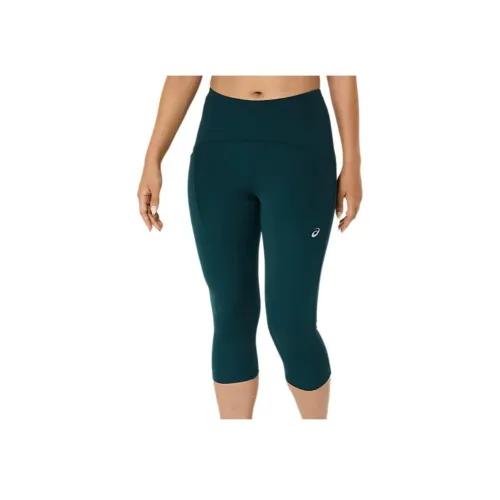 Asics Saxon Зеленые Женские Спортивные Брюки