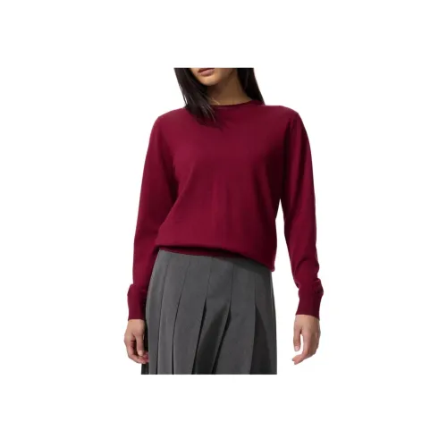 UNIQLO Женские свитеры красного цвета