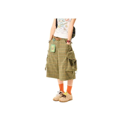 TUCANO Зеленые Унисекс Повседневные шорты