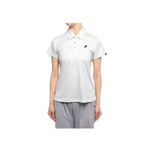 FILA Golf Series Белая Женская Одежда для Гольфа