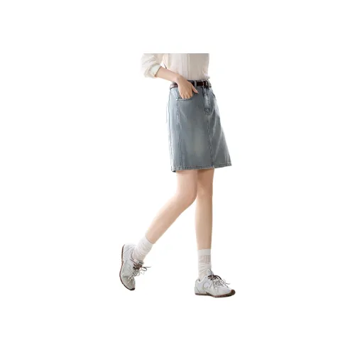 Mo Han Yi Mei Джинсовые короткие юбки Женские