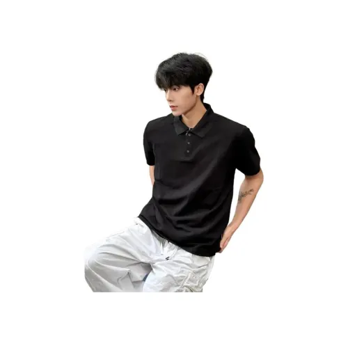 PODGORNOI Черная мужская поло