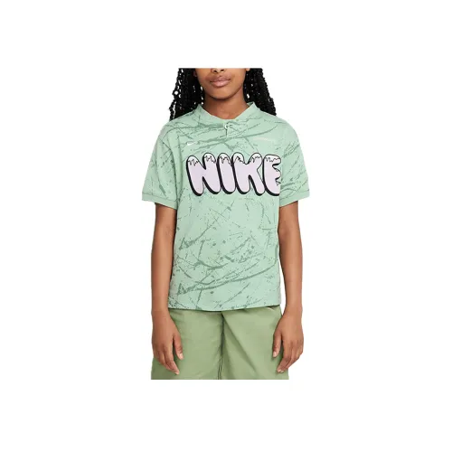 nike Dri Fit T-Shirt Steam Отбеленный Светло-фиолетовый Подростки