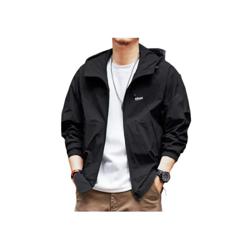 GELANLU Быстросохнущий защита от ультрафиолета дышащая одежда с защитой от солнца мужская